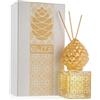 sicilia bedda - Profumatore per Ambiente - Pigna Siciliana 100 ML - Elegante e profumato complemento d'Arredo (Oro)