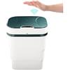Generic Pattumiera con sensore Smart Touchless,Bidone della Spazzatura con rilevamento del Movimento rapido 0,3 S, Impermeabile Regolabile 3l/6l/9.5l, Cucina,Bagno,Ufficio