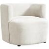 Brigros WeHome - Poltroncina Salotto In Tessuto E Poltrona Teddy Poltrona Salotto Moderna Con Schiuma 35d, Poltrona Design Moderno Soggiorno, Poltrona Singola Camera Da Letto (Tessuto, Beige)