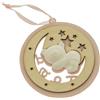 Ingrosso e Risparmio Bomboniere Nascita 12 PZ Applicazione in Legno con Gessetto Orsetto con Dettagli Rosa e Scritta Baby Segnaposto Battesimo Bimba Femminuccia Primo Compleanno Gadget Confettata