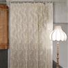 AT17 Tenda Pizzo di Poliestere Shabby Chic 300 x 290 Poly-Ciel Collection Colore Avorio
