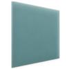 murando - Testiera Letto Singolo Imbottita - Quadrato - Velluto Qualità - Antimacchia - 50x50 cm 1 Pezzo - Pannelli Decorativi per Pareti - Pannello Imbottito per Camera da Letto - Minimal - Azzurro