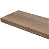 Gicos Mensola da Parete pensile scaffale in Legno MDF da Muro Colore Rovere 100 * 25 * 4 cm DOU-788840