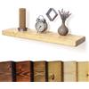 Chill House Mensola Galleggiante Rustica 30cm x 4.4cm, Rovere Naturale, 80cm