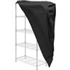 Cloudpower Copertura trasparente per scaffalature, adatta per scaffali 91,7 x 45,7 x 182,7 cm (lunghezza x larghezza x altezza), rivestimento resistente all'acqua, adatto per l'uso