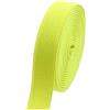 Risdany Fascia Elastica per Reggiseno da 2 Metri 10-50 mm, Cintura per Pantaloni da Cucire, fettuccia Elastica, Accessori di Abbigliamento,Giallo Fluorescente,30 mm