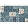 BIANCHERIAWEB Tappeto Velour Antiscivolo da Camera E Salotto Disegno Saturno Jeans By Suardi 140x200 cm Jeans