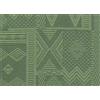 BIANCHERIAWEB Set Cuscini Coprisedia Imbottiti Sfoderabili Modello Mexico Made in Italy Aletta 6Pz Salvia