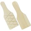 JOINPAYA Strumenti Portatile Argilla 2 Beige Legno per in Pezzi e Modellare Tavoletta Multifunzione Creazioni di Sculture e Lavori Artigianali