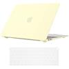 Se7enline 2018/2019/2020 - Custodia rigida opaca per MacBook Air da 13, con display Retina Touch ID A1932/A2179, colore: Giallo