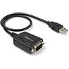 StarTech.com Cavo Adattatore USB 2.0 a Seriale RS232 DB9 con interfaccia COM, Adattatore professionale USB a DB9 / RS232 ad 1 porta