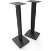Kanto ST28 28" Universal Floor Speaker Stands for Bookshelf Speakers up to 30 lbs | Improved Sound | Hidden Cable Management | Timeless Design w/Black MDF Base | Pair