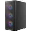 Antec Box Gaming AX20 MATX 2XUSB 2.0 SENZA FTE Nero RGB