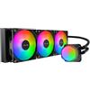 Cooler Master MasterLiquid ML360R RGB Dissipatore CPU a Liquido - Sincronizzazione Illuminazione ARGB, Design Pompa Premium e Tre Ventole MF120R ARGB