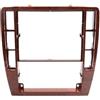 LTXCNI Per VW Per Passat B5 2001-2005 3B0858069 Cornice Decorativa Centrale Del Cruscotto, Cornice Della Console Mascherine telaio per veicoli(Peach Wood)