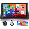 Hodozzy 6G+128G 8-Core Autoradio per Opel Mokka 1 2012-2016/Buick Encore 2013-2015 Android Autoradio Bluetooth GPS, 9 Pollici Touchscreen Radio con CarPlay Android Auto Wireless, WiFi DSP, FM RDS