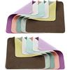 YUIP Panni per pulire in Microfibra, Ideale per La Pulizia di Obiettivi per Fotocamere, Occhiali, Schermi del Telefono, Occhiali, Tablet, DVD e Superfici Sensibili (tessuto da 10 confezioni)