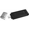 Kingston DataTraveler 70 - DT70/64GB Drive Flash USB-C, Nero