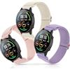 CHULN 3 Pezzi Cinturino Xiaomi Mi Watch, 22mm Nylon Regolabile Sportiva Cinturini di Ricambio per Xiaomi Mi Watch/Xiaomi Watch S1 /Xiaomi Watch S1 Active/Xiaomi Watch S1 Pro.