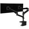 Ergotron Lx Pro Series 45-690-292 Supporti A Parete Per Tv 68,6 Cm [27] Scrivania Nero (lx Pro Arm Dual Display - Stacking Wcb)
