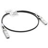 Hewlett Packard Enterprise HPE Aruba Networking R9D19A cavo InfiniBand e in fibra ottica 1 m SFP+ Nero, Argento