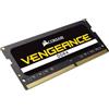 Corsair Memoria Corsair Vengeance SODIMM 8GB (1x8GB) DDR4 Fino a 3200MHz CL22 - Nero