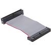 Vdaxvme Cavo di prolunga IDE maschio a femmina 40PIN IDE cavo a nastro per 3,5 PATA 9,5 cm