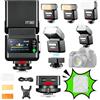 Godox iT32 TTL Flash per Leica Fotocamera con Wireless Trigger X5 L | 2.4GHz HSS 1/8000s,Design Magnetico Staccabile, Touchscreen, GN18 Ricarica 1.5s per Leica SL2 SL3 M10 Q1 Q2 Q3 TYP 601 7323