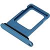 MMOBIEL Vassoio Carta SIM Compatibile con iPhone 12-6.1 inch - 2020 - Porta Scheda SIM - Inclusa guarnizione di gomma e Sim Pin - Blu