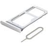MMOBIEL Vassoio Carta SIM Compatibile con Samsung Galaxy S7 2016 - Porta Scheda SIM Incl il pin della SIM - Argento