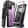 SUPCASE Unicorn Beetle Pro Series - Custodia robusta con supporto per Samsung Galaxy Note 20 Ultra (2020) da 6,9, colore: viola metallizzato