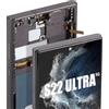 ARSSLY Schermo di ricambio per Samsung Galaxy S22 Ultra 5G per Samsung S22 Ultra LCD Display Digitizer SM-S908B SM-S908U, parti di riparazione (nero con cornice, non supporta le impronte digitali)