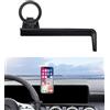 MaserWeller Supporto per telefono da auto per Mercedes Benz Classe A, Classe B, GLB/GLA/CLA/EQA/EQB, accessori per schermo da 10,25 pollici, rotazione a 360°, compatibile con MagSafe