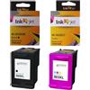 universo cartuccia - 303 XL Multipack Cartucce per hp 303 nero e colore per hp 303XL per HP Envy Photo 6230 cartuccia 7830 6232 6230 6220 7130 7134 6234 6222 6255 6258 6552 7120 (Nero + Color)