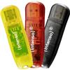 Intenso Rainbow Line 32 GB Pacco da 3 - Chiavetta USB-A 2.0, Nero, rosso e giallo