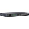 InLine 32324P PoE+ - Switch di rete Gigabit a 24 porte, 1 GBit/s, 2 SFP, 19, in metallo, con display, 420 W