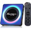 EASYTONE Android TV Box 4GB RAM 64GB ROM, Android 13.0 TV Box 4K 8K, RK3528 Quad-Core Android box supporta WiFi6 2.4G+5G Dual Wifi 100M Ethernet Bluetooth 5.0 HDR10+ Smart TV Box Android