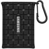 Lacdo Silicone Custodia Hard Disk Esterno per Samsung T7 Portable SSD 1TB 2TB 4TB 500GB Unità Esterna a Stato Solido, Cover Protettiva in Silicone Morbido per SSD T7 Shield, Nero