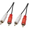 Lindy 35663 Cavo Audio Stereo 2 x RCA Maschio/Maschio, 5m
