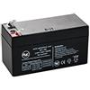 Electron Batteria al Piombo 12V - 1,3Ah AGM Adatto per: Piccoli ups, Luci d'emergenza, Impianti d'allarme