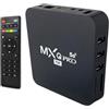 Generico TV Smart Box Android 10.0 Mxq pro 8K WiFi 5G Media Player Quad Core 4GB Ram 32 gb Rom con Telecomando