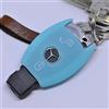 mt key Key Soft Case Cover protettiva Chiave per auto Mercedes Benz Sprinter W906 Classe E C 2 chiavi Smart Key/Colore: blu fluorescente (Si illumina al buio!)