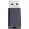 Hattba Adattatore da USB a cuffie per collegare cuffie da 3,5 mm a computer portatili e desktop, adattatore stereo per ascolto