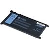 T6 Power Batteria T6 Power per Dell Insprion 15 (5568, 5578), Vostro 14 (5468), 15 (5568), 3680mAh, 42Wh, 3cell, Li-ion