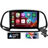 CHARGONIC Radio per Auto per Fiat Doblo 2015-2019 con Carplay Wireless/Android Auto, 9 Pollici Schermo Touchscreen Chiamata Bluetooth Mani Libere Navigazione GPS FM RDS+Telecamera Posteriore (8core 6GB+128GB)