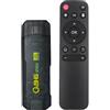 Mediawave Store TV Stick Android Ultra HD connessione Wi-Fi e telecomando slot per scheda SD
