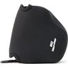 Megagear ''Ultra Light'' neoprene camera bag custodia con moschettone per Canon PowerShot SX540 HS, SX530 HS, Canon PowerShot SX420 is, SX410 is fotocamere digitali (Nero)