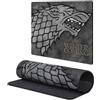 Head Case Designs Licenza Ufficiale HBO Game of Thrones Casa Stark Grafica Arte 9.84 x 11.81 x 0.12 Inches (250 x 300 mm) - S Tappetino per Mouse E Scrivania da Ufficio per Giochi Tastiera PC