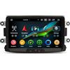GONFEN 8-Core 4GB+64GB Android 14 DAB+ Autoradio per Dacia Logan Lodgy Duster Sandero Dokker con GPS Navigatore Supporto senza fili CarPlay Android Auto WiFi 4G DSP Bluetooth USB CANBus DVR 8 Pollici