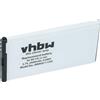 vhbw batteria compatibile con Microsoft/Nokia RM-1072, RM-1073 smartphone cellulare (2600mAh, 3,8V, Li-Ion)